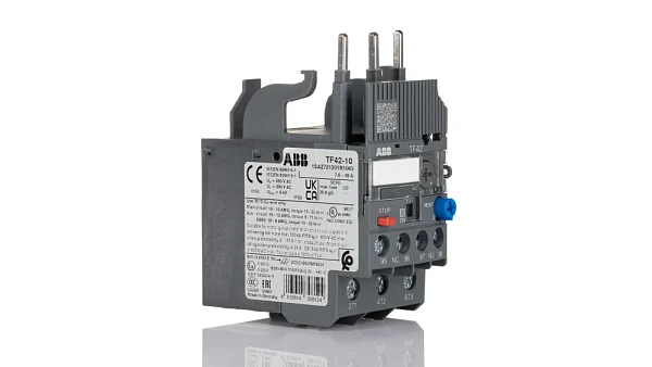 Реле перегрузки тепловое ABB TF42-10 1SAZ721201R1043, 7-10 А, для контакторов AF, класс 10