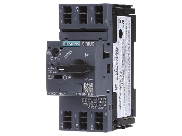 Автоматический выключатель Siemens 3RV2011-1JA20, 7-10A