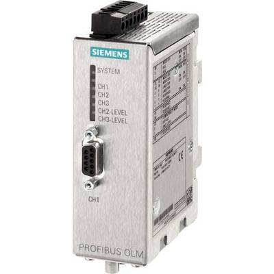 Оптический линейный модуль Siemens 6GK1503-3CB00, PROFIBUS OLM/G12 V4.0, 1 RS-485, 2 стекловолоконных интерфейса (4 разъема BFOC), сигнальный контакт, измерительный выход