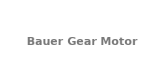 Bauer Gear Motor
