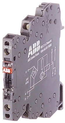 Оптронный модуль ABB OBROC2000-24VDC 1SNA645551R0600, 24 В DC, выход 4.5-58 В DC, 1 мА-2 А, MOSFET, винтовые клеммы
