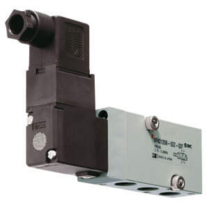 Пневмораспределитель SMC VFN3120N-5D-02-D, 5/2, 24 В DC, NAMUR, G1/4", IP65, -10…+60 °C
