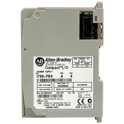 Блок питания Allen Bradley CompactLogix 1769-PB4