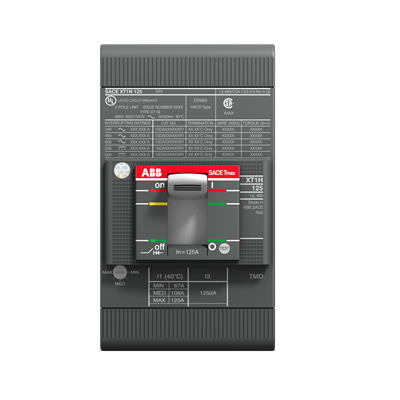 Автоматический выключатель ABB XT1N 125 TMF 40-500 3p F F UL/CSA + Acc 1SDX101688R1