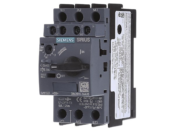 Автоматический выключатель Siemens 3RV2011-1AA15