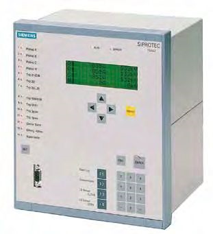 Устройство защиты генераторов Siemens SIPROTEC 7UM62 7UM6225-1EB82-0FA0, 25 кА, защита от коротких замыканий и перегрузок, встроенный интерфейс связи