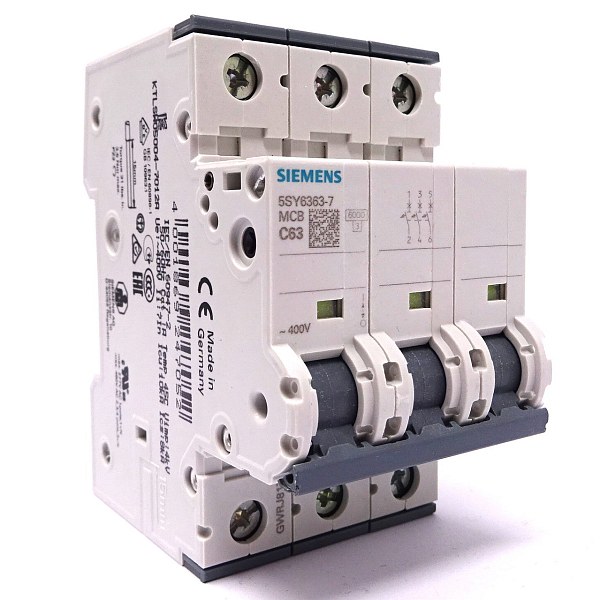 Автоматический выключатель Siemens 5SY6363-7