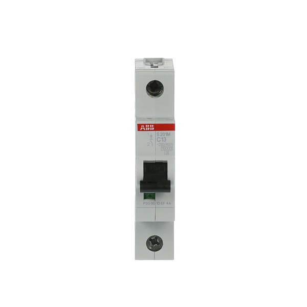 Автоматический выключатель ABB S201M-C13 2CDS271001R0134, 13 А, 1 полюс, характеристика C, 230 В