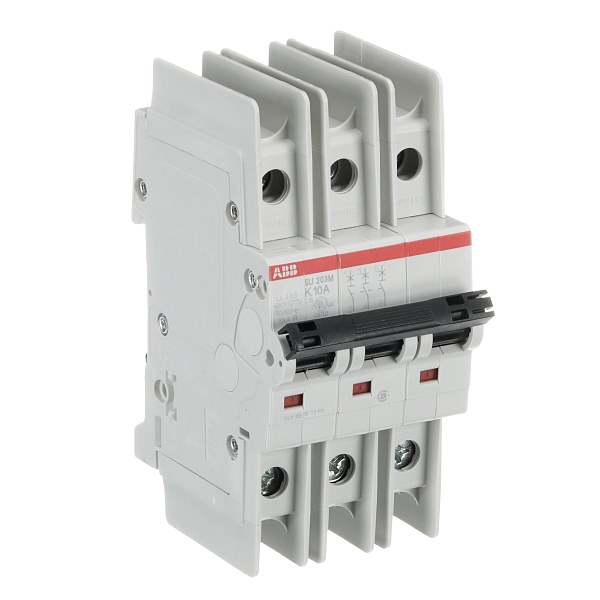 Автоматический выключатель ABB SU203ML-K10 2CDS273339R0427, 10 А, 3 полюса, характеристика K, 230 В