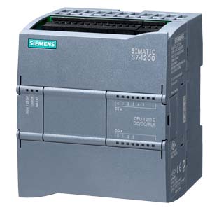 Контроллер Siemens SIMATIC S7-1200 CPU 6ES7211-1HE40-0XB0, 1212C, 8 входов, 6 выходов