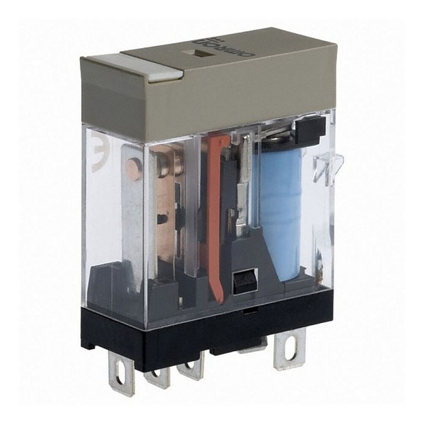 Реле общего назначения OMRON G2R-1-S, SPDT, 10 А, 24 В DC, с механическим индикатором