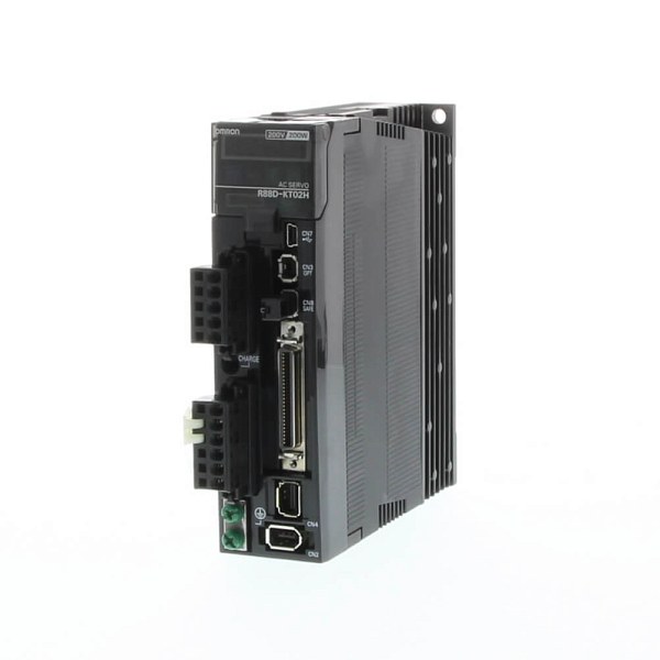 Сервопривод Omron R88D-KT01H, 100 Вт, 200–230 В AC, аналоговый/импульсный вход
