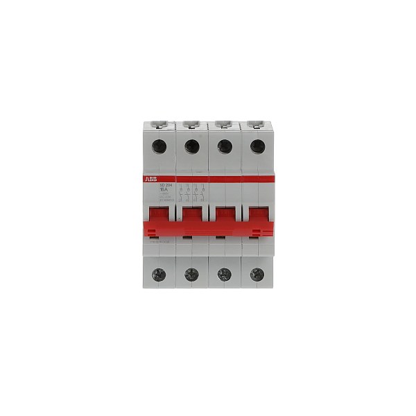 Рубильник модульный ABB SD204/16 2CDD284101R0016, 16 А, 4 полюса