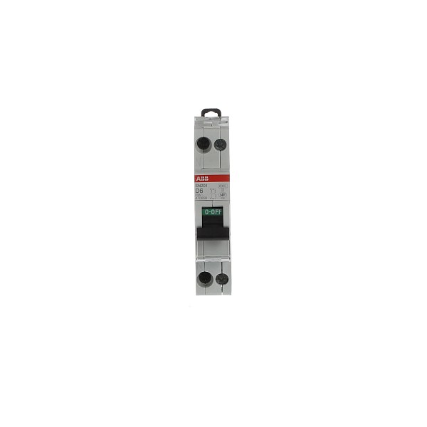 Автоматический выключатель ABB SN201-D6-L 2CSS255102R0061, 6 А, 1 полюс, характеристика D, 230 В