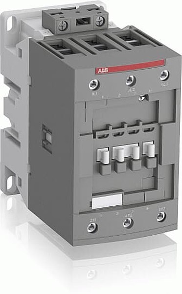 Контактор ABB 1SBL3 1SBL397001R1200, 3-полюсный, номинальный ток 125 А, мощность 45 кВт, катушка 48–130 В, 3 нормально открытых контакта.
