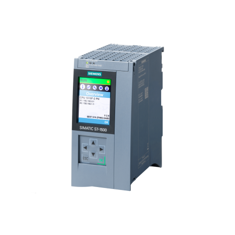 Центральный процессор Siemens 6ES7515-2AM02-0AB0, SIMATIC S7-1500, CPU 1515-2 PN, 500 КБ программы, 3 МБ данных, 2×PROFINET, 30 нс, 24 В DC, требуется карта памяти, IP20