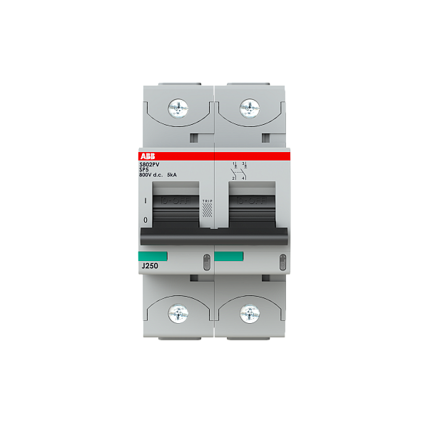 Автоматический выключатель ABB S802PV-SP5 2CCF019596R0001