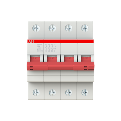 Рубильник модульный ABB SHD204/16 2CDD274111R0016, 16 А, 4 полюса