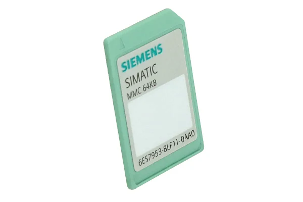 Карта памяти Siemens SIMATIC S7 6ES7953-8LF11-0AA0, 64 КБ, 3,3 В, Nflash, для S7-300/C7/ET 200S IM151 CPU