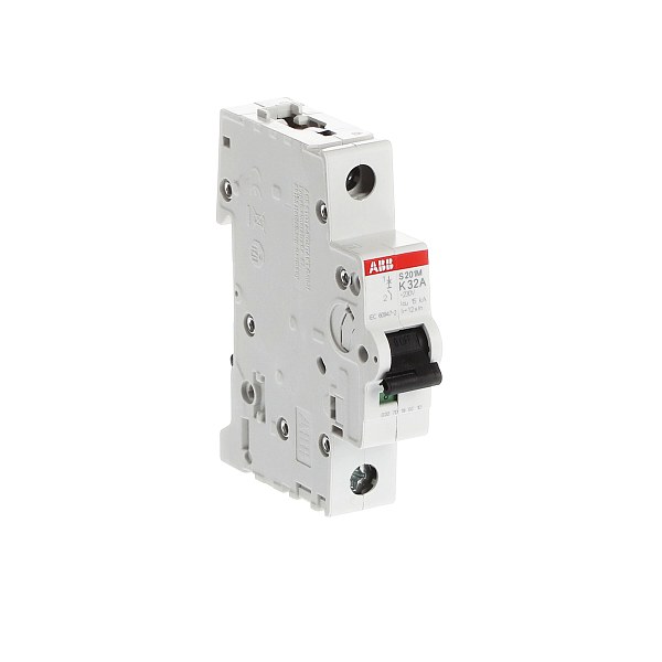 Автоматический выключатель ABB S201M-K32 2CDS271001R0537, 32 А, 1 полюс, характеристика K, 230 В