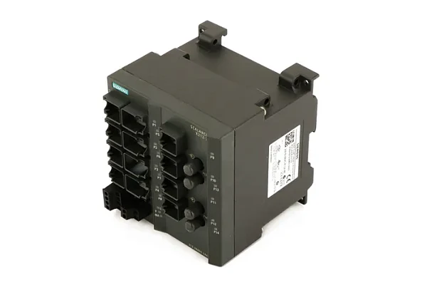 Промышленный коммутатор Siemens SCALANCE X212-2 6GK5212-2BB00-2AA3, управляемый, 12 портов 10/100 Мбит/с RJ45, 2 порта 100 Мбит/с многомодовый BFOC