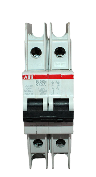 Автоматический выключатель ABB SU202M-K40 2CDS272337R0557, 40 А, 2 полюса, характеристика UCC, 230 В