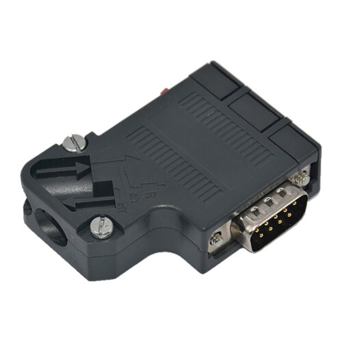 ​Соединитель PROFIBUS Siemens 6ES7972-0BA41-0XA0, SIMATIC DP, для PROFIBUS до 12 Мбит/с, с наклонным кабельным выводом