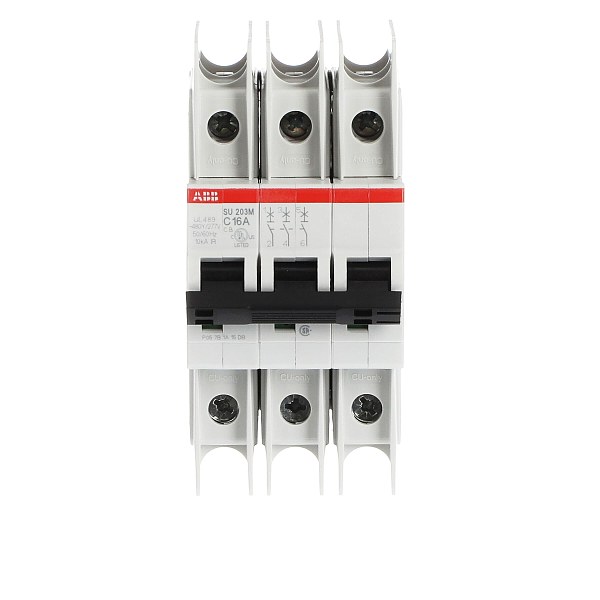 Автоматический выключатель ABB SU203M-C16 2CDS273337R0164, 16 А, 3 полюса, характеристика C, 400 В