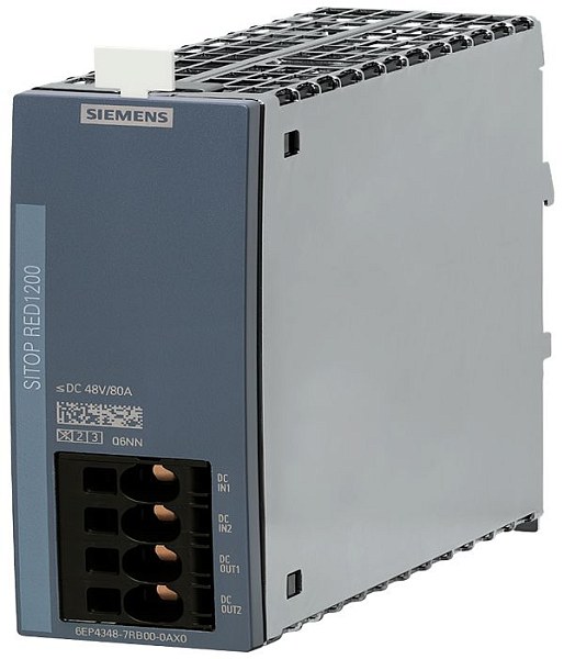 Модуль резервирования Siemens 6EP4348-7RB00-0AX0, SITOP RED1200, вход/выход: DC 24/48 В, 80 А