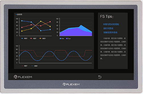 Панель оператора Flexem FE9156M, 15.6", сенсорный экран, разрешение 1920×1080, поддержка Ethernet