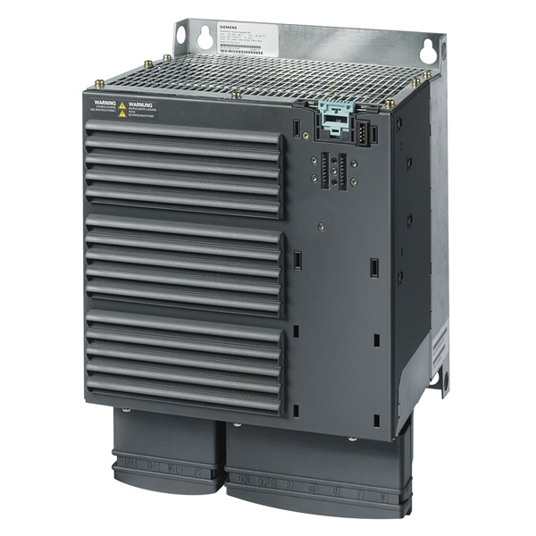 Модуль питания Siemens SINAMICS G120 PM240 6SL3224-0BE33-0UA0, мощность 30 кВт, напряжение 380–480 В AC, встроенный тормозной прерыватель, степень защиты IP20