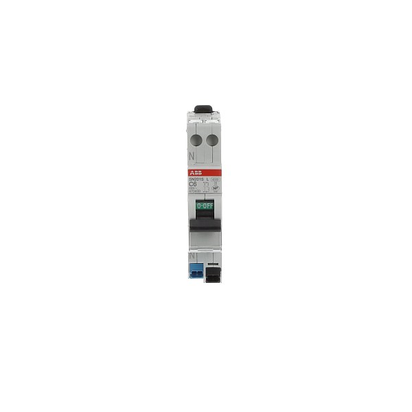 Автоматический выключатель ABB SN201S L-C6-L 2CSS245202R0064, 6 А, 1 полюс, характеристика C, 230 В