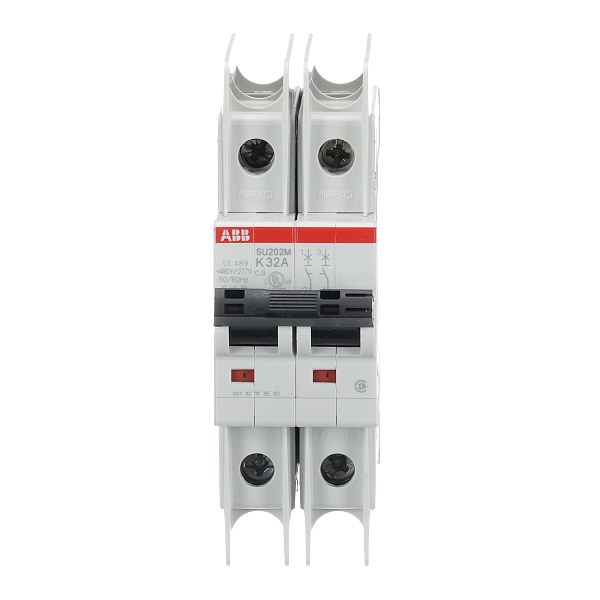 Автоматический выключатель ABB SU202M-K32 2CDS272337R0537, 32 А, 2 полюса, характеристика K, 230 В
