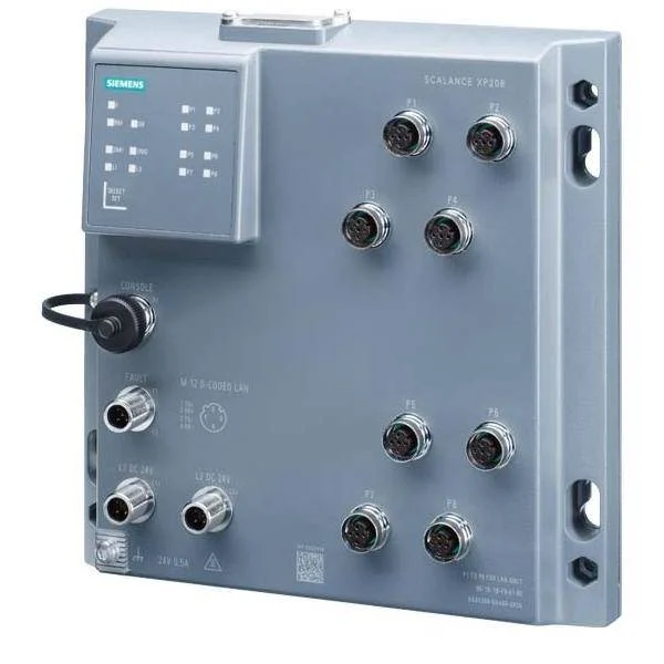 Промышленный коммутатор Siemens SCALANCE XF204-2BA DNA 6GK5204-2AA00-2YF2, 4 порта 10/100 Мбит/с, 2 интерфейса BusAdapter