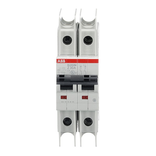 Автоматический выключатель ABB SU202M-Z30 2CDS272337R0528, 30 А, 2 полюса, характеристика Z, 230 В