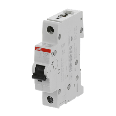 Автоматический выключатель ABB S201M-C50 2CDS271001R0504, 50A, 10 кА, 1-полюсный, характеристика C