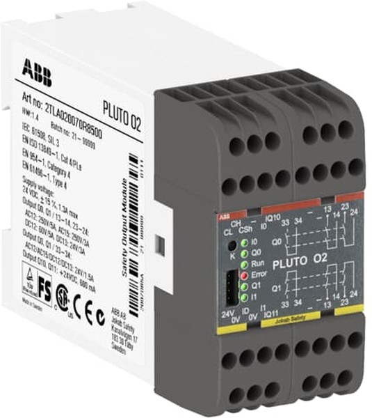 Контроллер безопасности ABB O2 Pluto Series 2TLA020070R8500