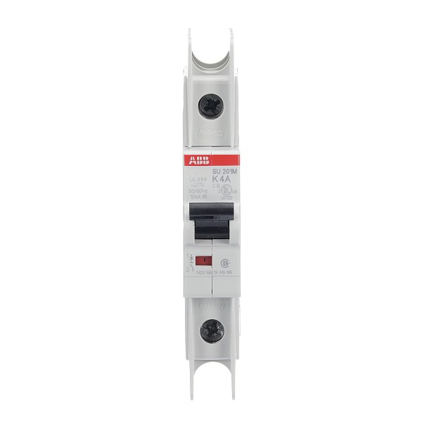 Автоматический выключатель ABB SU201M-K4 2CDS271337R0337, 4 А, 1 полюс, характеристика K, 230 В