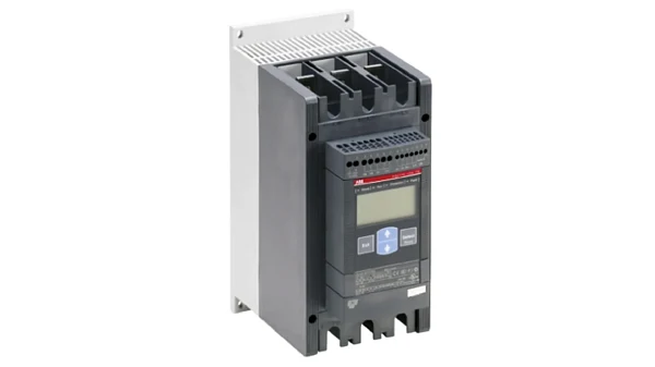 Плавный пускатель ABB PSE170-600-70 1SFA897111R7000, мощность 90 кВт, напряжение 600 В, номинальный ток 170 А, защита двигателя.