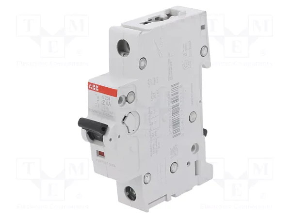 Автоматический выключатель ABB S201-Z4 2CDS251001R0338, 4 А, 1 полюс, характеристика Z, 230 В