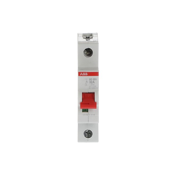 Рубильник модульный ABB SD201/32 2CDD281101R0032, 32 А, 1 полюс