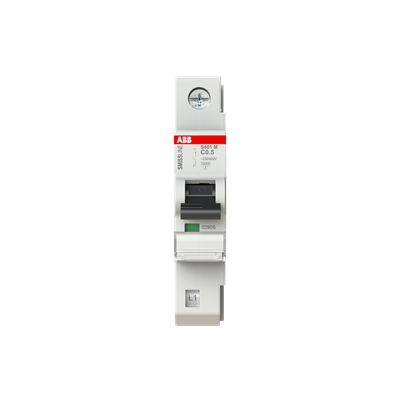 Автоматический выключатель ABB S401M-C0.5 2CCS571001R0984, 0.5 А, 1 полюс, характеристика C, 230 В