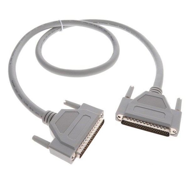 Кабель Advantech PCL-10168-2E, 68-контактный SCSI-II, 2 метра, разъемы SCSI-II male/male, двойное экранирование, черная оболочка PVC