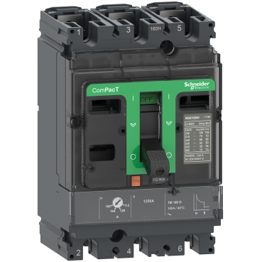 Автоматический выключатель Schneider Electric Compact NSX160N C16N3TM160