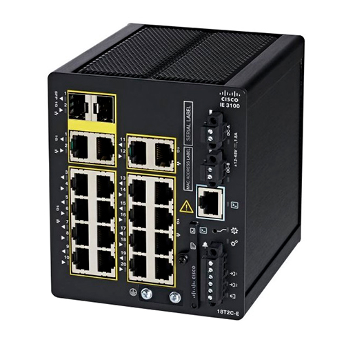 Промышленный коммутатор Cisco IE-3100-18T2C-E
