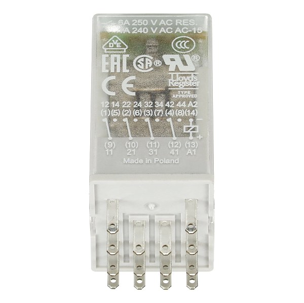 Реле промежуточное ABB CR-M024DC4LD 1SVR405614R1100