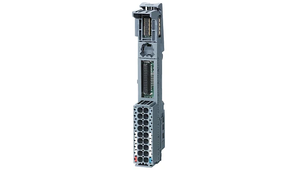 Базовый модуль Siemens SIMATIC ET 200SP BU15-P16+A0+2B 6ES7193-6BP00-0BA0, тип A0, клеммы Push-in, без AUX-клемм, мостик слева, размеры 15x117 мм