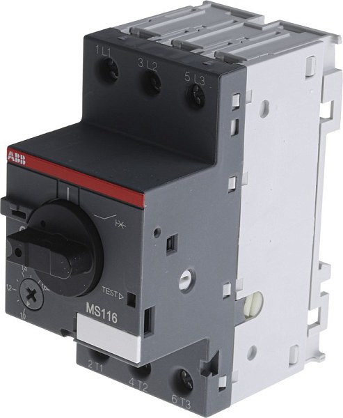 Автоматический выключатель для защиты двигателя ABB MS116-1.6 1SAM250000R1006, 1.6 A, 690 V