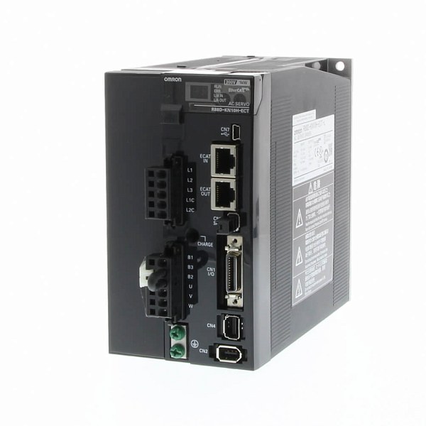 Сервопривод Omron R88D-KN10H-ECT, 1 кВт, 200–240 В AC, EtherCAT