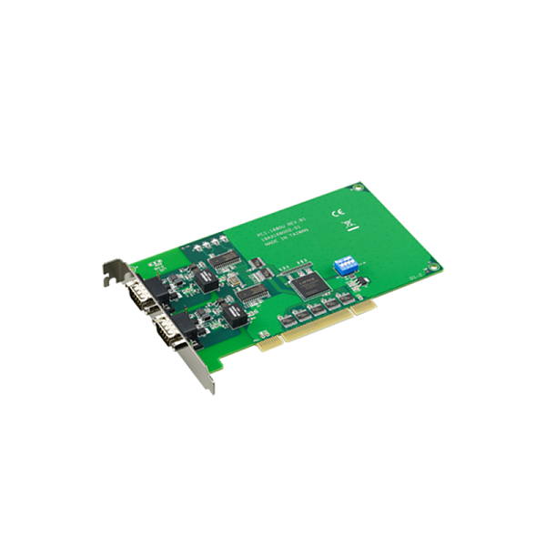 Плата интерфейсная Advantech PCI-1680U, 2 порта CAN, интерфейс Universal PCI, оптическая изоляция 1000 В DC, скорость передачи до 1 Мбит/с, разъемы DB9